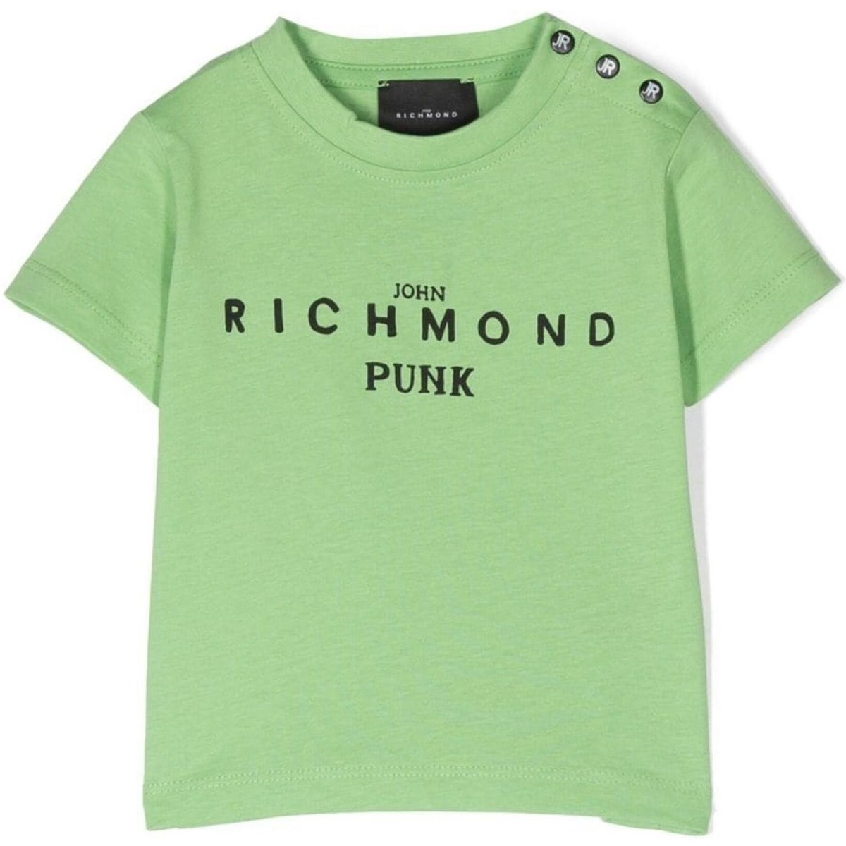 Textiel Dames T-shirts korte mouwen John Richmond RIP23047TS Groen