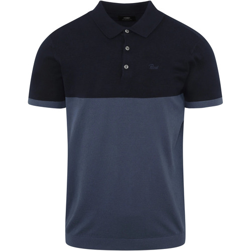 Textiel Heren T-shirts & Polo’s Petrol Industries Polo Knitwear Blauw Blauw