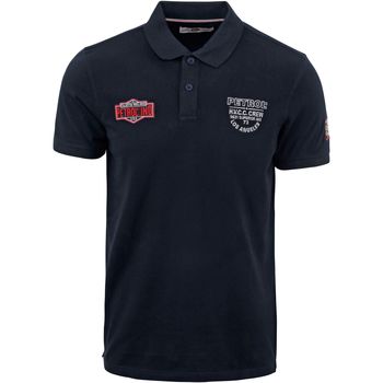 Textiel Heren T-shirts & Polo’s Petrol Industries Polo Sportief Donkerblauw Blauw