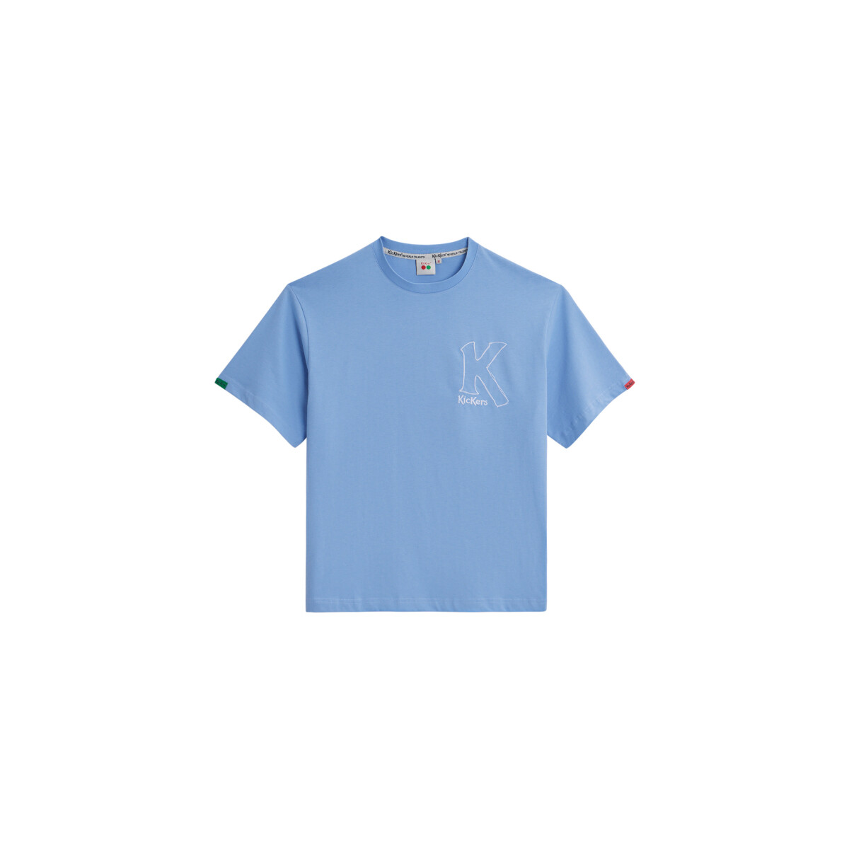 Textiel T-shirts & Polo’s Kickers Big K T-shirt Blauw