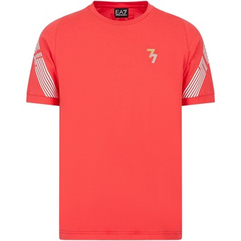 Textiel Heren T-shirts & Polo’s Ea7 Emporio Armani T-shirt  R4 Roze