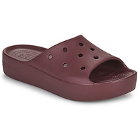 Schoenen Dames slippers Crocs Classic Platform Slide Bordeau