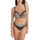 Textiel Dames Bikinibroekjes- en tops Lisca Hoge taille zwembroekje met verstelbare zijkanten Veracruz Bruin