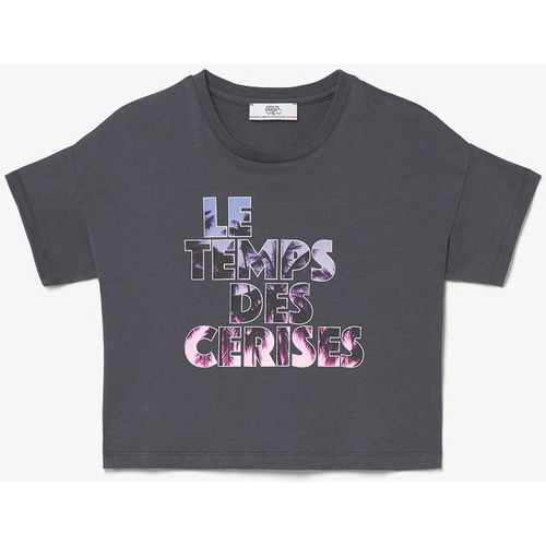 Textiel Meisjes T-shirts & Polo’s Le Temps des Cerises T-shirt TIMOGI Grijs