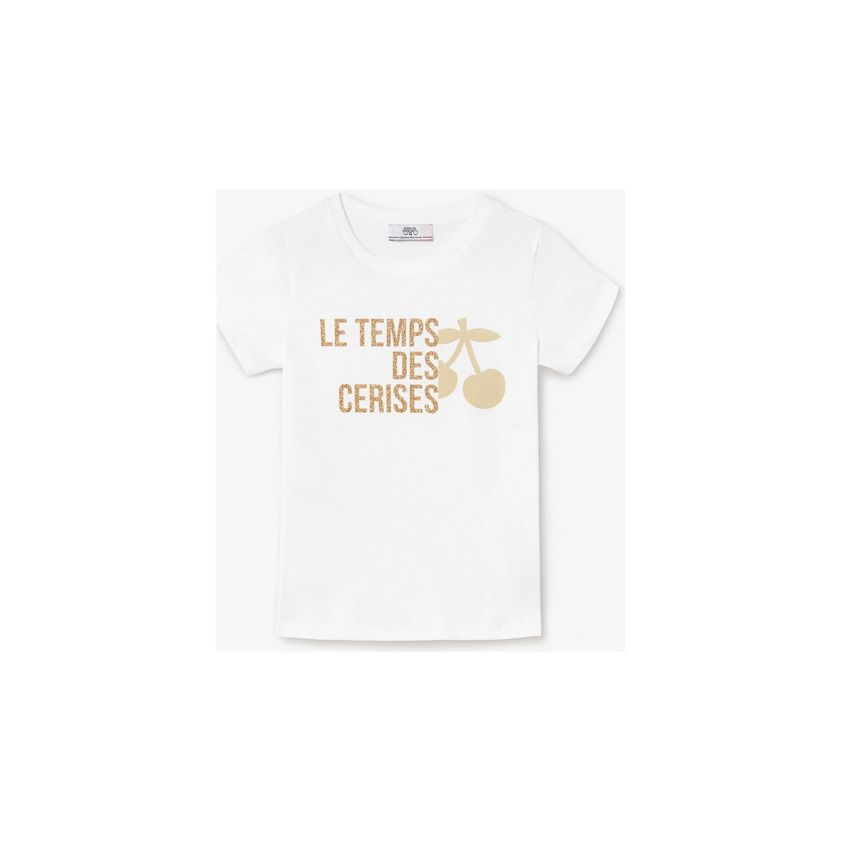 Textiel Meisjes T-shirts & Polo’s Le Temps des Cerises T-shirt NASTIAGI Wit