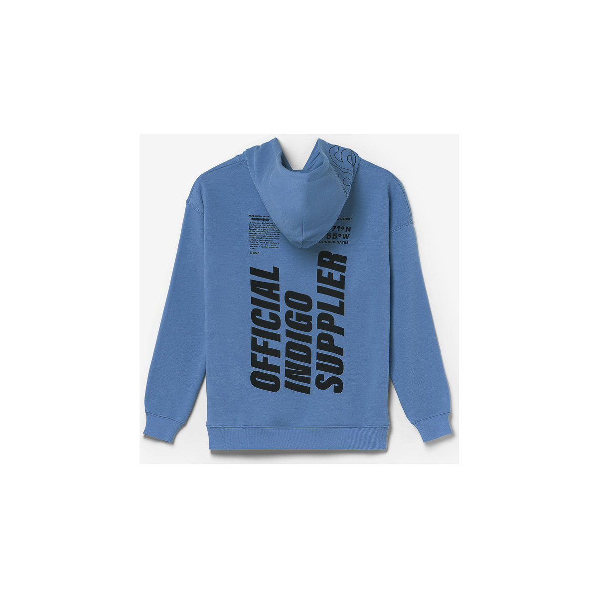 Textiel Jongens Sweaters / Sweatshirts Le Temps des Cerises Sweater met capuchon HISABO Blauw