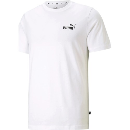 Textiel Heren T-shirts korte mouwen Puma  Wit