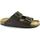 Schoenen Heren Leren slippers Grunland GRU-ZAL-CB0974-TM Bruin