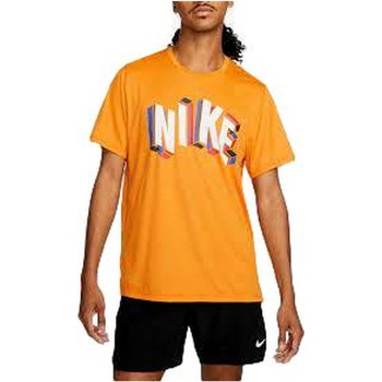Textiel Heren T-shirts korte mouwen Nike CAMISETA HOMBRE  Pro Dri-FIT DM6666 Oranje