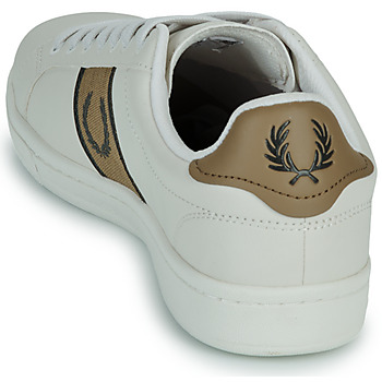 Fred Perry B721 LEATHER Beige / Bruin