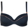 Textiel Dames Bikinibroekjes- en tops Lisca Multi-positie zwemkleding top Umbria cups B tot E Zwart