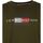 Textiel Heren T-shirts & Polo’s Tommy Hilfiger Big and Tall Logo Lines T-shirt Donkergroen Groen