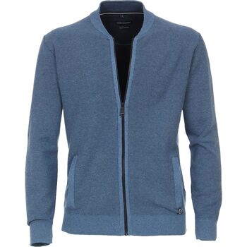 Textiel Heren Vesten / Cardigans Casa Moda Vest Zip Blauw Blauw