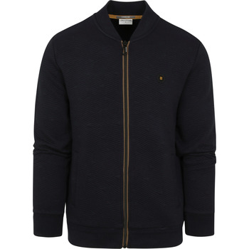 Textiel Heren Sweaters / Sweatshirts No Excess Vest Patroon Navy Blauw Blauw