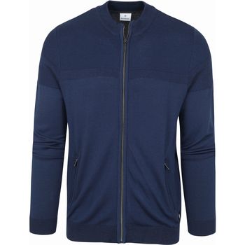 Textiel Heren Vesten / Cardigans Blue Industry Vest Donkerblauw Blauw