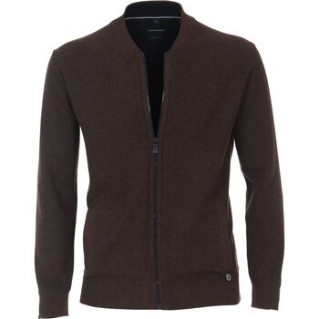 Textiel Heren Sweaters / Sweatshirts Casa Moda Zip Vest Bruin Bruin