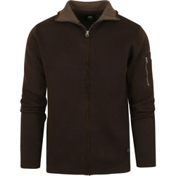 Textiel Heren Sweaters / Sweatshirts Petrol Industries Vest Knitwear Bruin Bruin