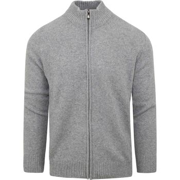 Textiel Heren Sweaters / Sweatshirts Suitable Vest Wol Blend Grijs Grijs