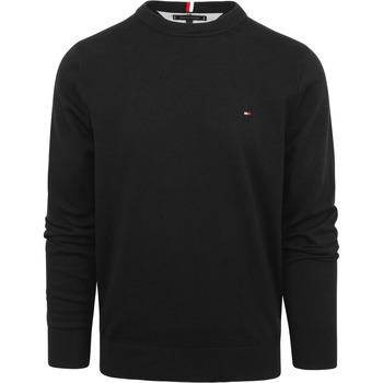 Textiel Heren Sweaters / Sweatshirts Tommy Hilfiger Pullover O-Hals Zwart Zwart