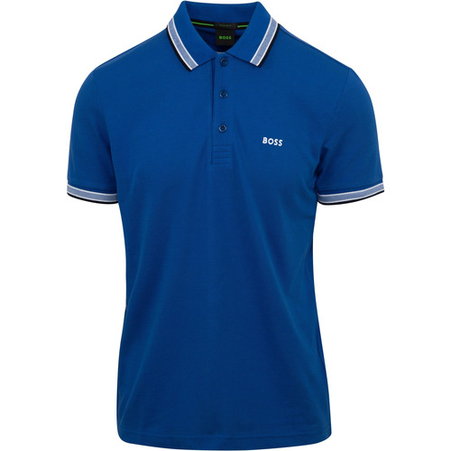 Textiel Heren T-shirts & Polo’s BOSS Paddy Polo Blauw Blauw