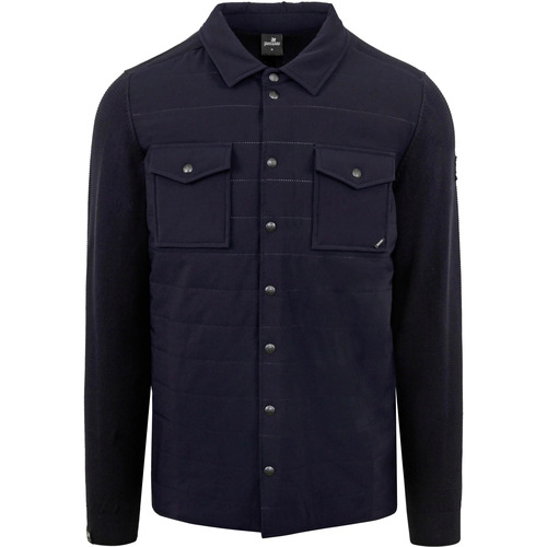 Textiel Heren Sweaters / Sweatshirts Vanguard Sweacket Vest Donkerblauw Blauw