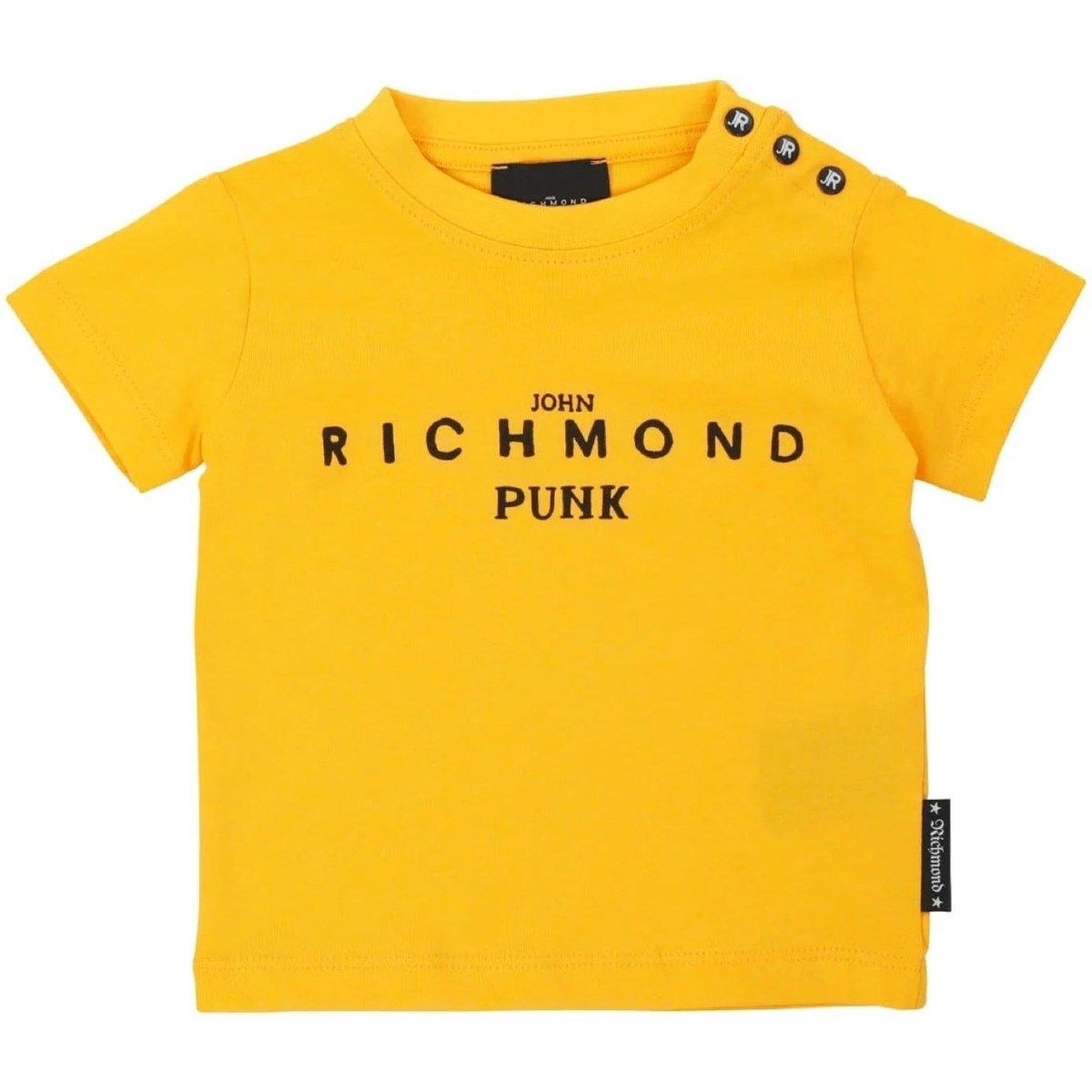 Textiel Dames T-shirts korte mouwen John Richmond RIP23047TS Geel