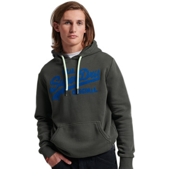 Textiel Heren Sweaters / Sweatshirts Superdry Sweatshirt à capuche  Vintage Logo Neon Grijs