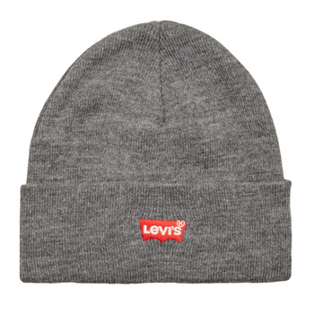Accessoires Muts Levi's RED BATWING EMBROIDERED SLOUCHY BEANIE Grijs