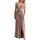 Textiel Dames Lange jurken Sandro Ferrone S113XBCFANTASY Roze