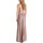 Textiel Dames Lange jurken Sandro Ferrone S113XBCFANTASY Roze