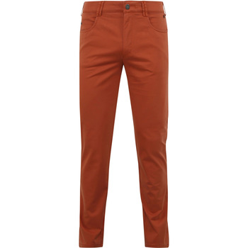 Textiel Heren Broeken / Pantalons Meyer Dubai Broek Oranje Blauw