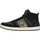 Schoenen Heren Hoge sneakers Pantofola d'Oro Sneaker Zwart