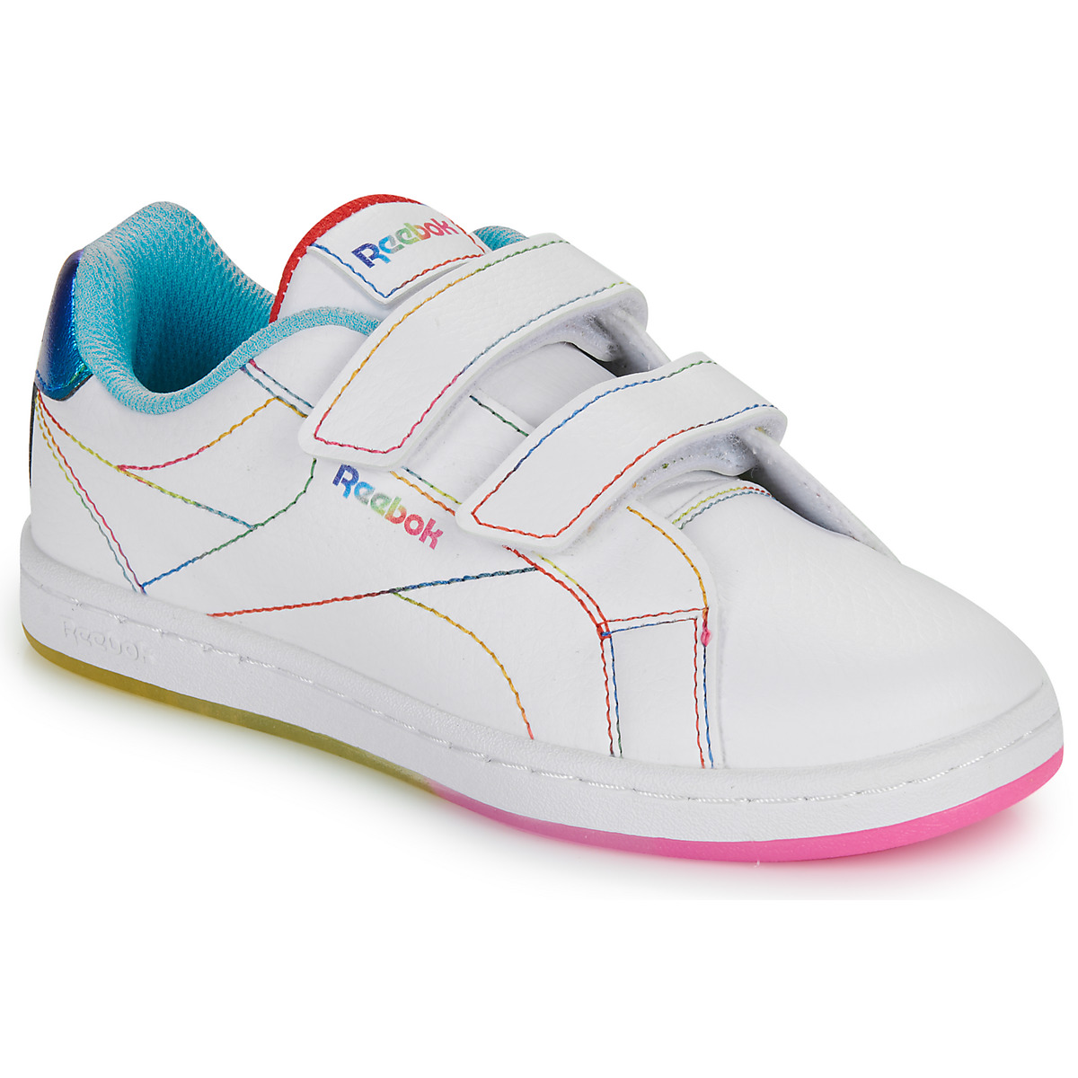 Schoenen Meisjes Lage sneakers Reebok Classic RBK ROYAL COMPLETE CLN ALT 2.0 Wit / Multicolour