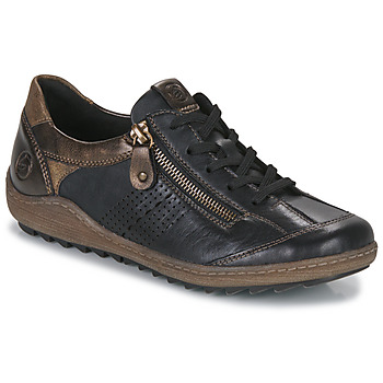 Schoenen Dames Lage sneakers Remonte R1431-01 Zwart / Bruin