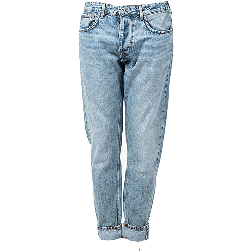 Textiel Heren 5 zakken broeken Pepe jeans PM206317NB62 | Callen Crop Blauw