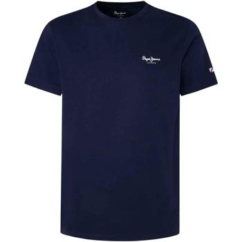 Textiel Jongens T-shirts & Polo’s Pepe jeans  Blauw