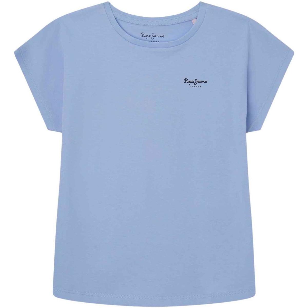 Textiel Meisjes T-shirts & Polo’s Pepe jeans  Blauw