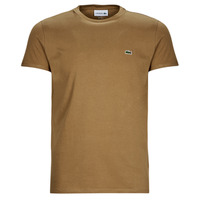 Textiel Heren T-shirts korte mouwen Lacoste TH6709-SIX Beige