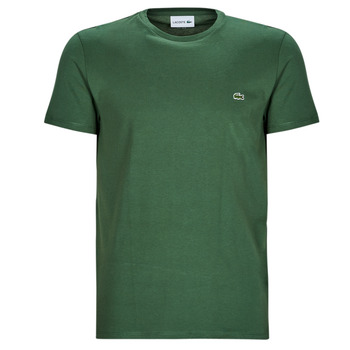 Textiel Heren T-shirts korte mouwen Lacoste TH6709-SMI Groen