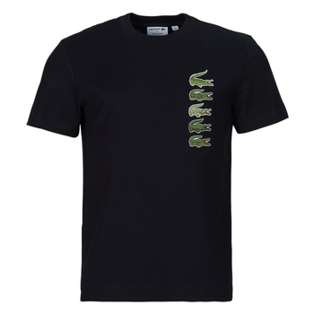 Textiel Heren T-shirts korte mouwen Lacoste TH3563-HDE Marine
