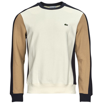 Textiel Heren Sweaters / Sweatshirts Lacoste SH1299-RI2 Marine / Wit / Bruin