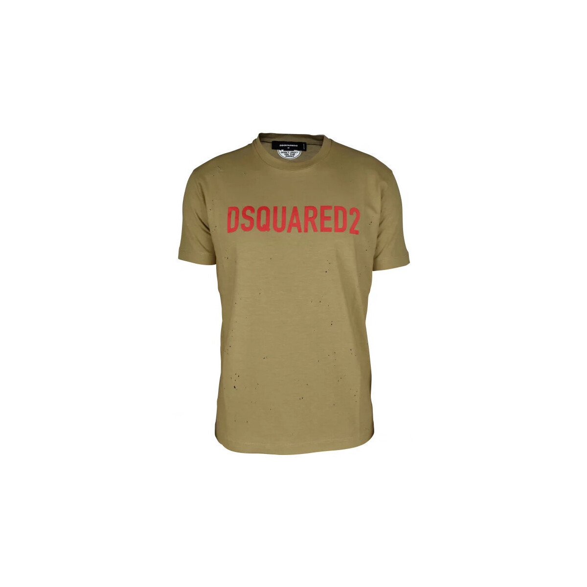 Textiel Heren T-shirts & Polo’s Dsquared  Beige