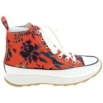Schoenen Dames Sneakers Rosemetal Frasne Imprime Orange Multicolour