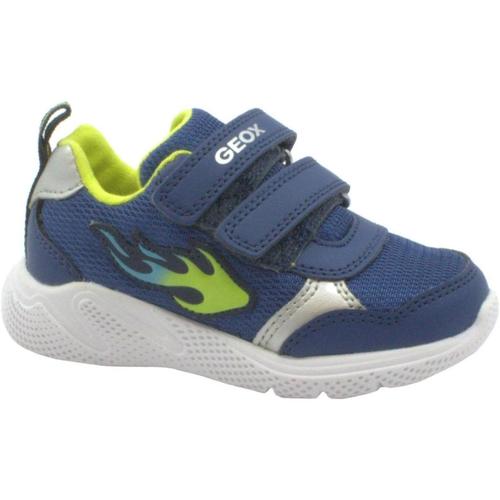 Schoenen Kinderen Lage sneakers Geox GEO-E23-B354UC-JL-b Blauw