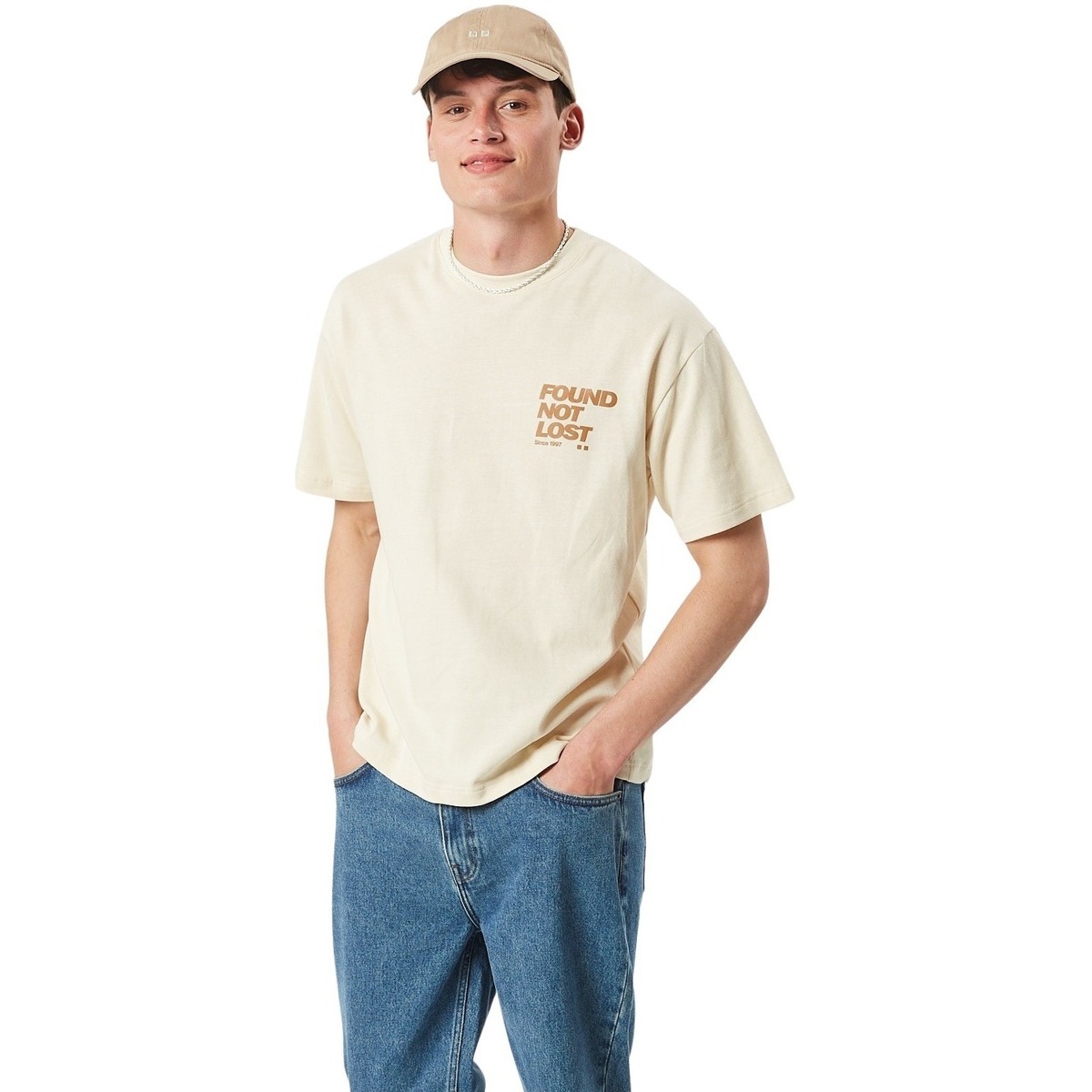 Textiel Heren T-shirts korte mouwen Minimum T-shirt  Zaden 9556 Wit