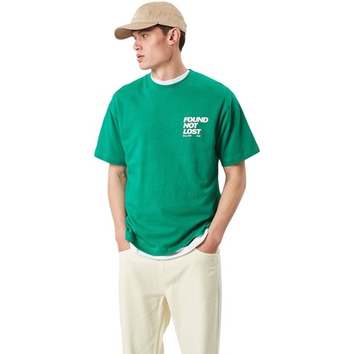 Textiel Heren T-shirts korte mouwen Minimum T-shirt  Zaden 9566 Groen