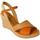 Schoenen Dames Sandalen / Open schoenen Casteller  Oranje