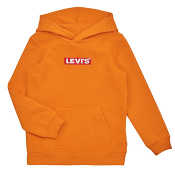 Textiel Jongens Sweaters / Sweatshirts Levi's LVN BOXTAB PULLOVER HOODIE Oranje