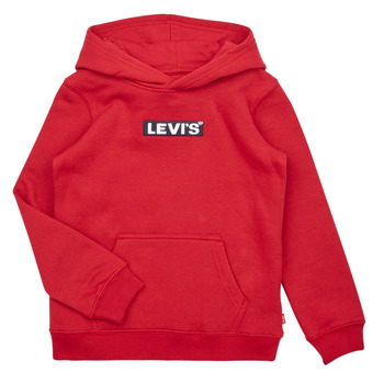 Textiel Jongens Sweaters / Sweatshirts Levi's LVN BOXTAB PULLOVER HOODIE Rood