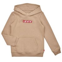 Textiel Jongens Sweaters / Sweatshirts Levi's BOXTAB PULLOVER HOODIE Beige
